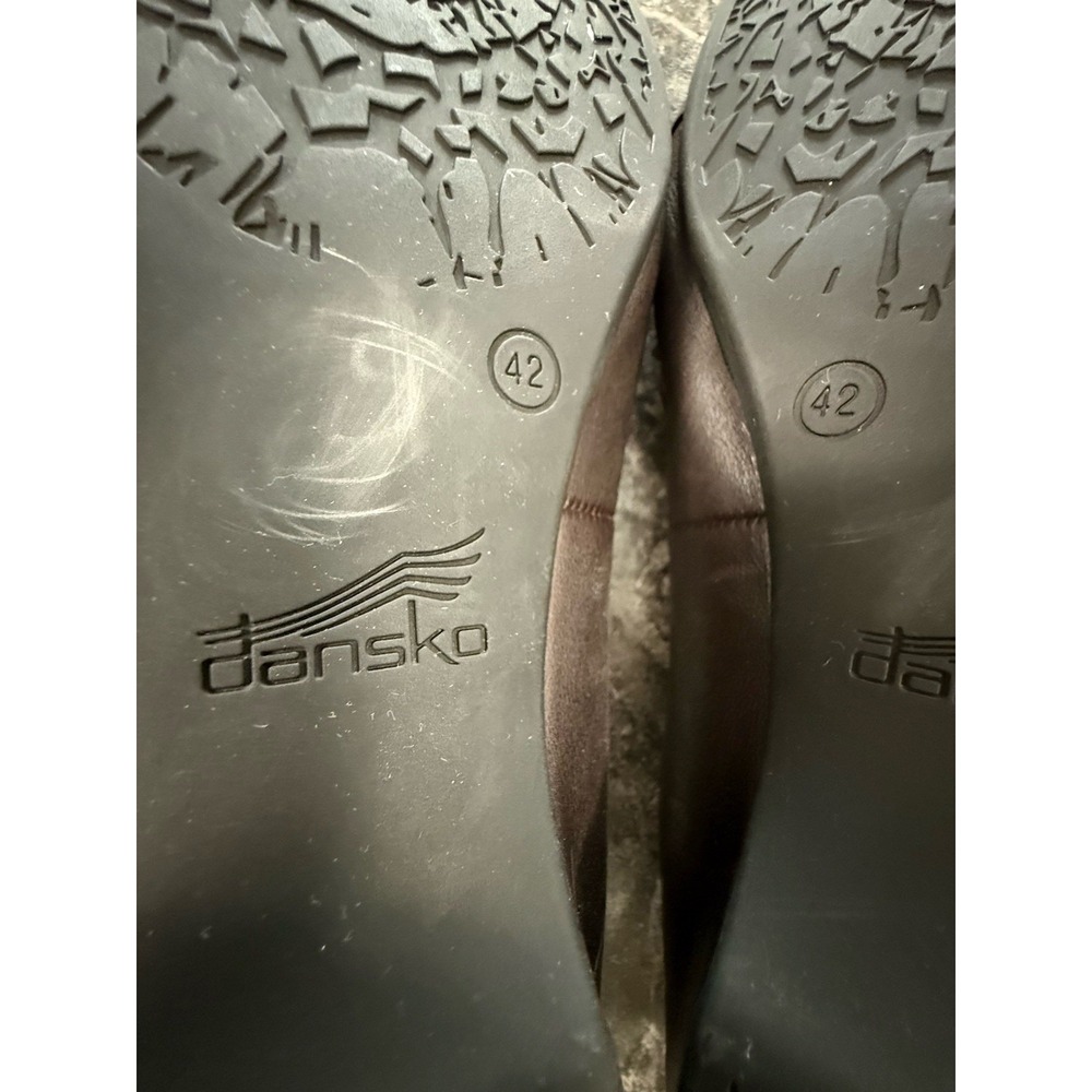 Dansko‎ Womens Lisanne Ballet Hidden Wedge Comfort Flat Chocolate Copper Sz 11 - Picture 10 of 10